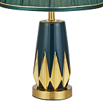 Настольная лампа с абажуром Femia Green Gold Table Lamp варинант исполнения - 2 | Loft Concept в Краснодаре