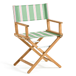 Кресло режиссерское из акации и ткани Geneva варинант исполнения - 1 | Loft Concept в Краснодаре