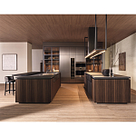 Кухонный гарнитур из массива дерева и камня HI-LINE 6 FRAME DOOR Dada Engenereed Kitchen варинант исполнения - 4 | Loft Concept в Краснодаре