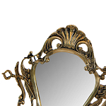 Зеркало настольное в бронзовой раме Grace Bronze Mirrors  варинант исполнения - 3 | Loft Concept в Краснодаре