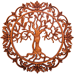 Панно из дерева Breath Panel With Trees варинант исполнения - 1 | Loft Concept в Краснодаре