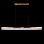 Подвесной светильник линейный из натурального камня Perfection of Geometry варинант исполнения - 2 | Loft Concept в Краснодаре