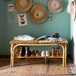 Скамья из ротанга Saveria Rattan Bench варинант исполнения - 6 | Loft Concept в Краснодаре