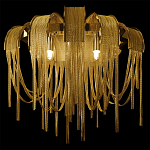 Бра с металиическими цепочками и дугообразными элементами Atlantis Chain варинант исполнения - 8 | Loft Concept в Краснодаре