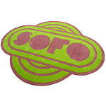 Дизайнерский ковер зеленый Poltronova Sofo Verosa Rug варинант исполнения - 2 | Loft Concept в Краснодаре