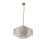 Люстра многоярусная с декором из натуральной морской ракушки Iridescent Light варинант исполнения - 3 | Loft Concept в Краснодаре