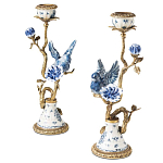 Подсвечник Candleholder Birds Atlanta Set 2 Pcs варинант исполнения - 1 | Loft Concept в Краснодаре