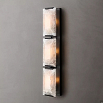 Бра из 3-х прямоугольных мраморных панелей Calling to Shine варинант исполнения - 1 | Loft Concept в Краснодаре