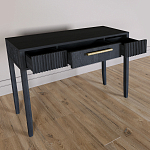 Элегантная Консоль Primo с выдвижным ящиком Черный дуб варинант исполнения - 6 | Loft Concept в Краснодаре