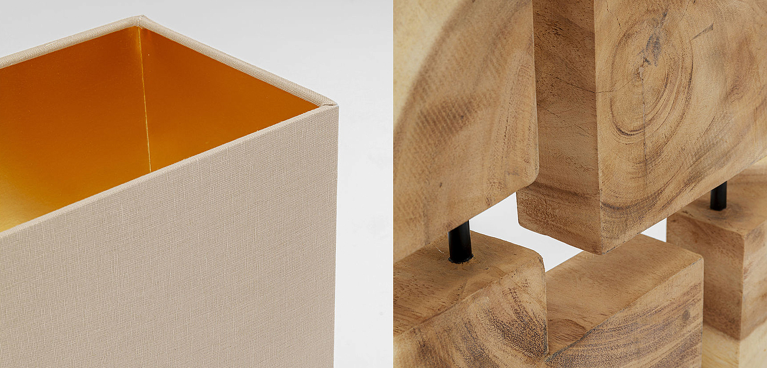 Настольная лампа Saw Cut Acacia - Loft-Concept в Краснодаре