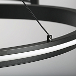 Люстра подвесная светодиодная в виде волнообразной ленты Ribbon Vortex варинант исполнения - 9 | Loft Concept в Краснодаре