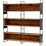 Стеллаж Coste Industrial Oak Rack варинант исполнения - 1 | Loft Concept в Краснодаре
