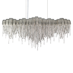 Люстра подвесная с металлическими дугами и длинными цепочками 115 см Atlantis Chain варинант исполнения - 15 | Loft Concept в Краснодаре