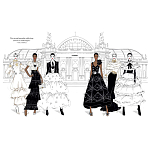 Megan Hess. The Illustrated World of Couture варинант исполнения - 8 | Loft Concept в Краснодаре