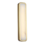 Бра в металлическом корпусе с рассеивателем из бежевого алебастра Cryptocrystalline Stone варинант исполнения - 1 | Loft Concept в Краснодаре