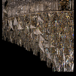 Люстра с каскадом из прозрачного хрусталя Constant Sparks варинант исполнения - 12 | Loft Concept в Краснодаре