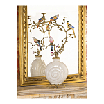 Подсвечник с декором из птиц на ветвях Birds of Paradise варинант исполнения - 4 | Loft Concept в Краснодаре