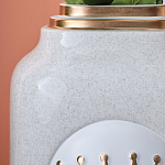 Ваза с золотисто-белыми фрагментами Faces of Imagination варинант исполнения - 7 | Loft Concept в Краснодаре