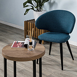 Стол журнальный круглый в стиле лофт Urban Style Space 2 варинант исполнения - 3 | Loft Concept в Краснодаре