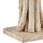 Настольная лампа с каркасом в виде веток деревьев с абажуром из ткани Natural Driftwood варинант исполнения - 2 | Loft Concept в Краснодаре