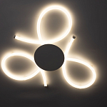 Люстра белого цвета с тремя изогнутыми светодиоидными плафонами Luke Lampco Tracer Lamp варинант исполнения - 2 | Loft Concept в Краснодаре