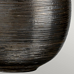 Настольная лампа с круглым фарфоровым основанием ручной работы с покрытием глазурью и белым абажуром из искусственного шелка Elstead Lighting варинант исполнения - 5 | Loft Concept в Краснодаре