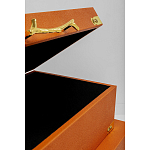 Комплект оранжевых чемоданов Golden Twigs варинант исполнения - 3 | Loft Concept в Краснодаре