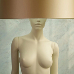 Лампа MANNEQUIN LAMP с абажуром изгибы тела варинант исполнения - 8 | Loft Concept в Краснодаре