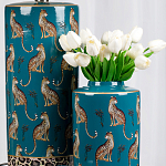 Ваза фарфоровая с крышкой Leopard Ccollection варинант исполнения - 4 | Loft Concept в Краснодаре