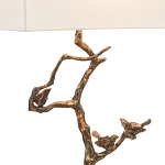 Настольная лампа на ветвистом корпусе с птичками Inspiration from Nature варинант исполнения - 1 | Loft Concept в Краснодаре