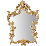 Настенное зеркало Callero Golden Mirror варинант исполнения - 1 | Loft Concept в Краснодаре