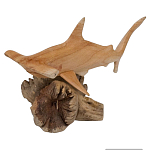 Статуэтка из дерева рыба-молот Animals of the World варинант исполнения - 2 | Loft Concept в Краснодаре