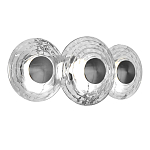 Бра из трех стеклянных фактурных дисков Eyepiece варинант исполнения - 5 | Loft Concept в Краснодаре