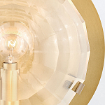 Бра округлой формы с многогранным стеклянным плафоном Hinkley варинант исполнения - 9 | Loft Concept в Краснодаре