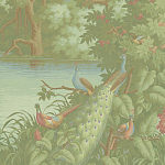 Обои ручная роспись Le Brésil Pastel варинант исполнения - 1 | Loft Concept в Краснодаре