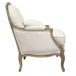 Кресло Ava Classical Armchair beige flax варинант исполнения - 1 | Loft Concept в Краснодаре