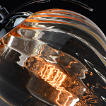 Подвесной светильник со стеклянном плафоном в форме бокала Kaleido варинант исполнения - 10 | Loft Concept в Краснодаре