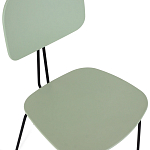 Стул на металлических ножках Travis Chair Green варинант исполнения - 4 | Loft Concept в Краснодаре