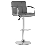 Барный стул с подлокотниками Honory Grey варинант исполнения - 1 | Loft Concept в Краснодаре