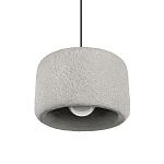 Подвесной светильник с цилиндрическим фактурным абажуром Sergey Makhno варинант исполнения - 1 | Loft Concept в Краснодаре