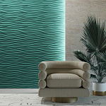 Гипсовая 3D Панель M-33 варинант исполнения - 1 | Loft Concept в Краснодаре