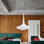 Подвесной вязаный белый светильник «Лампа Марракеша» варинант исполнения - 4 | Loft Concept в Краснодаре