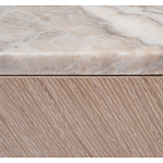 Комод с мраморной столешницей Uniqueness Marble варинант исполнения - 3 | Loft Concept в Краснодаре