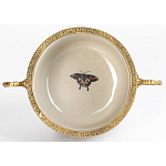 Фарфоровая чаша с бронзовыми элементами Eden Garden варинант исполнения - 4 | Loft Concept в Краснодаре