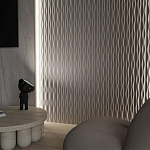 Гипсовая 3D Панель M-16 варинант исполнения - 2 | Loft Concept в Краснодаре