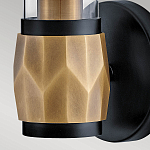 Бра для ванных комнат с прозрачным стеклянным плафоном в форме цилиндра Hinkley варинант исполнения - 15 | Loft Concept в Краснодаре