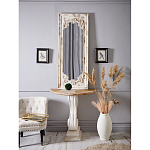 Зеркало настенное с деревянной рамой в винтажном исполнении Palace Baroque варинант исполнения - 3 | Loft Concept в Краснодаре