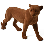 Декоративная статуэтка коричневый флок Сheetah Statuette варинант исполнения - 1 | Loft Concept в Краснодаре