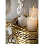 Поднос железный Gold Mesh варинант исполнения - 6 | Loft Concept в Краснодаре