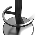 Барный стул вращающийся со спинкой Бежевый Велюр Vendramin Chair варинант исполнения - 5 | Loft Concept в Краснодаре